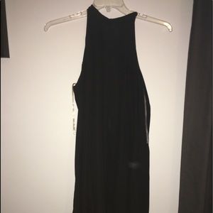 lulus black high neck dress